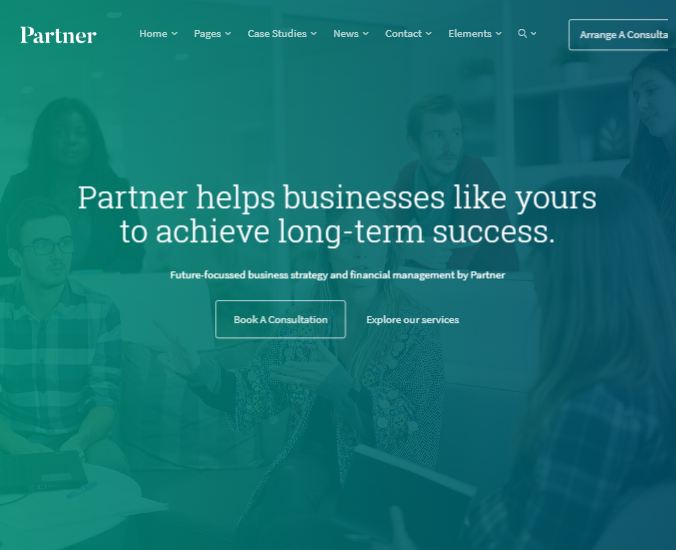 Partner - Accounting and Law WordPress Theme