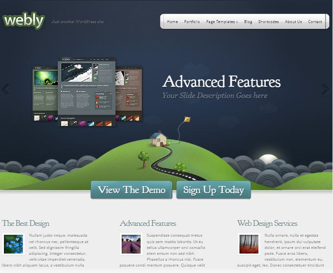 Webly WordPress Theme