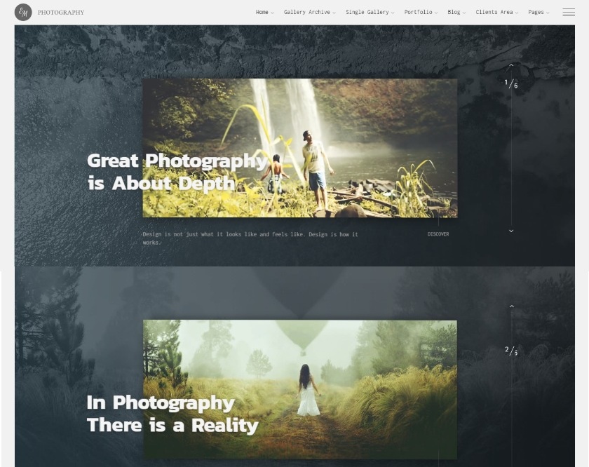 Eram Responsive WordPress Theme For Photographers