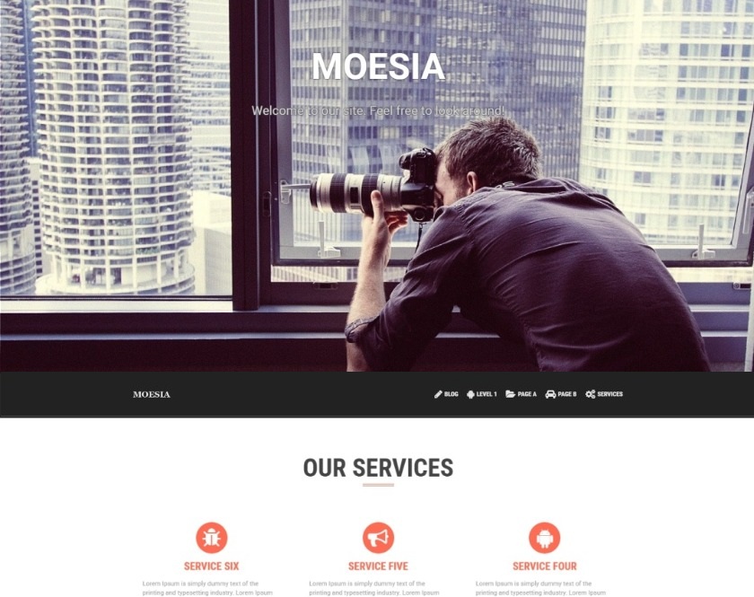moesia business wordpress theme