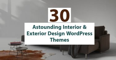 Astounding Interior and Exterior Design WordPress Themes