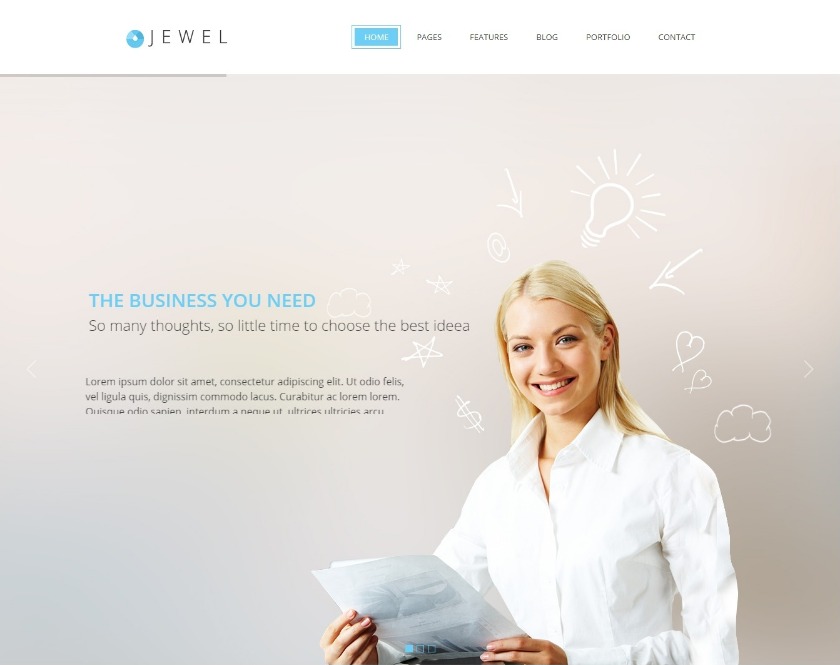 Jewel - Responsive Business WordPress Theme