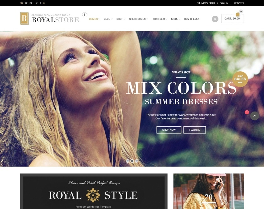 Royal Multipurpose WordPress Theme