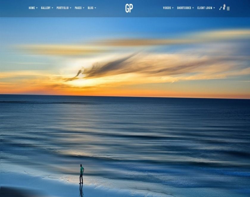 Grand Photography - WordPress theme for Photography Inventive Portfolio site