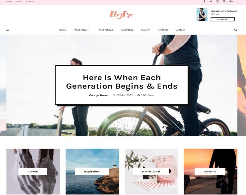 MagPlus - Innovative WordPress theme for Blog and Magazine