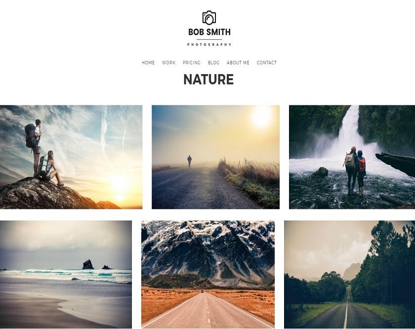Photographer - WordPress theme made for inventive Photographic artists 