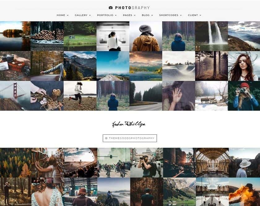 Photography - Wordpress theme for Photography 